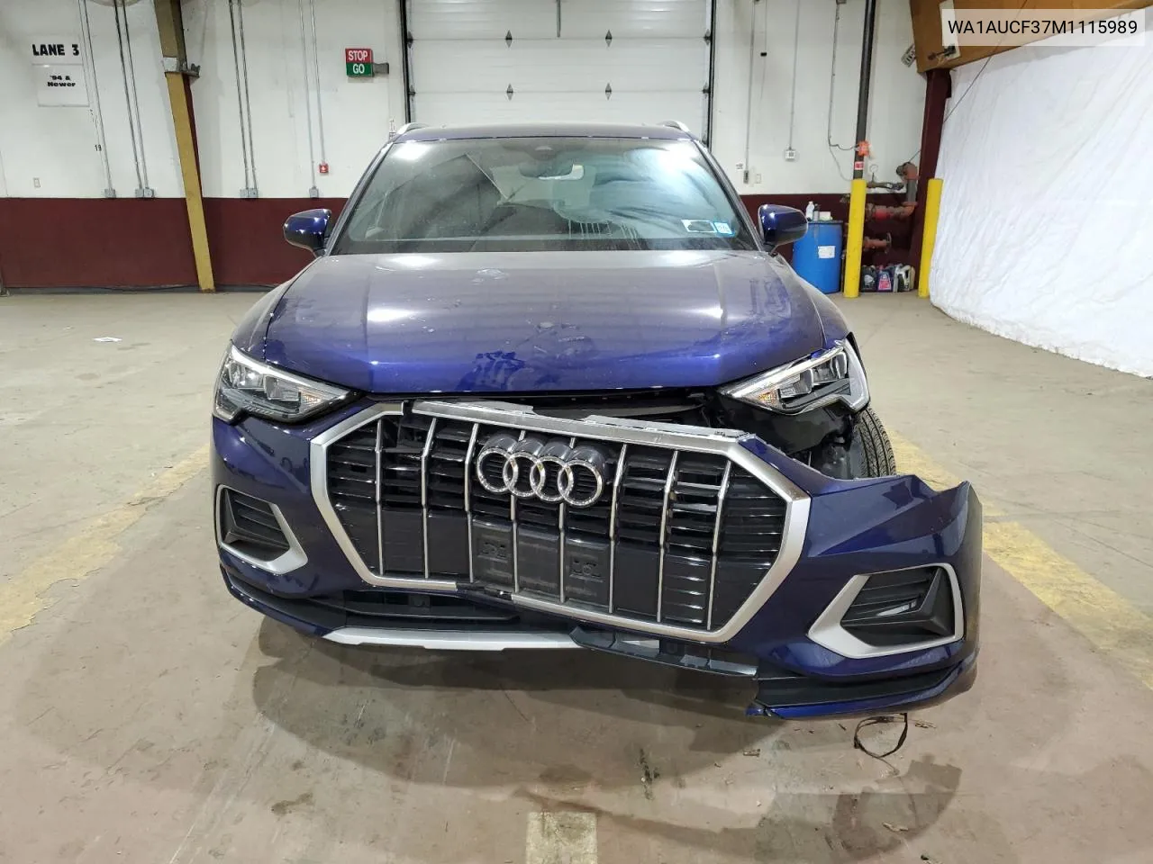 WA1AUCF37M1115989 2021 Audi Q3 Premium 40