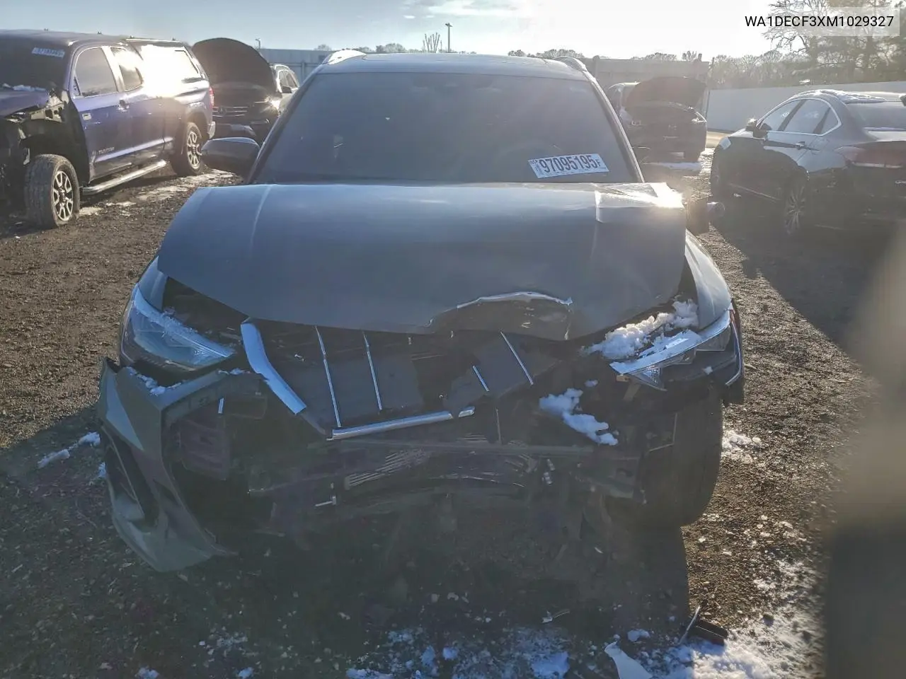 WA1DECF3XM1029327 2021 Audi Q3 Premium S Line 45