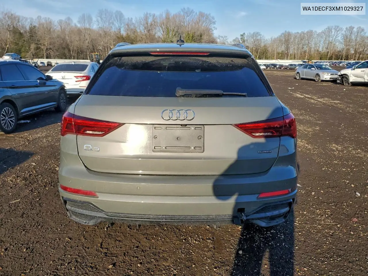 WA1DECF3XM1029327 2021 Audi Q3 Premium S Line 45