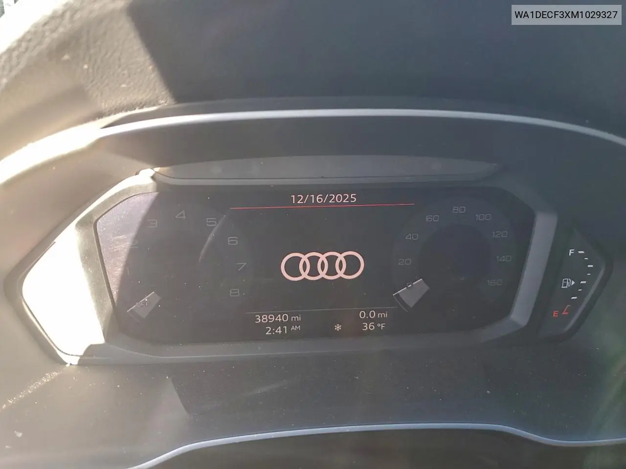 WA1DECF3XM1029327 2021 Audi Q3 Premium S Line 45