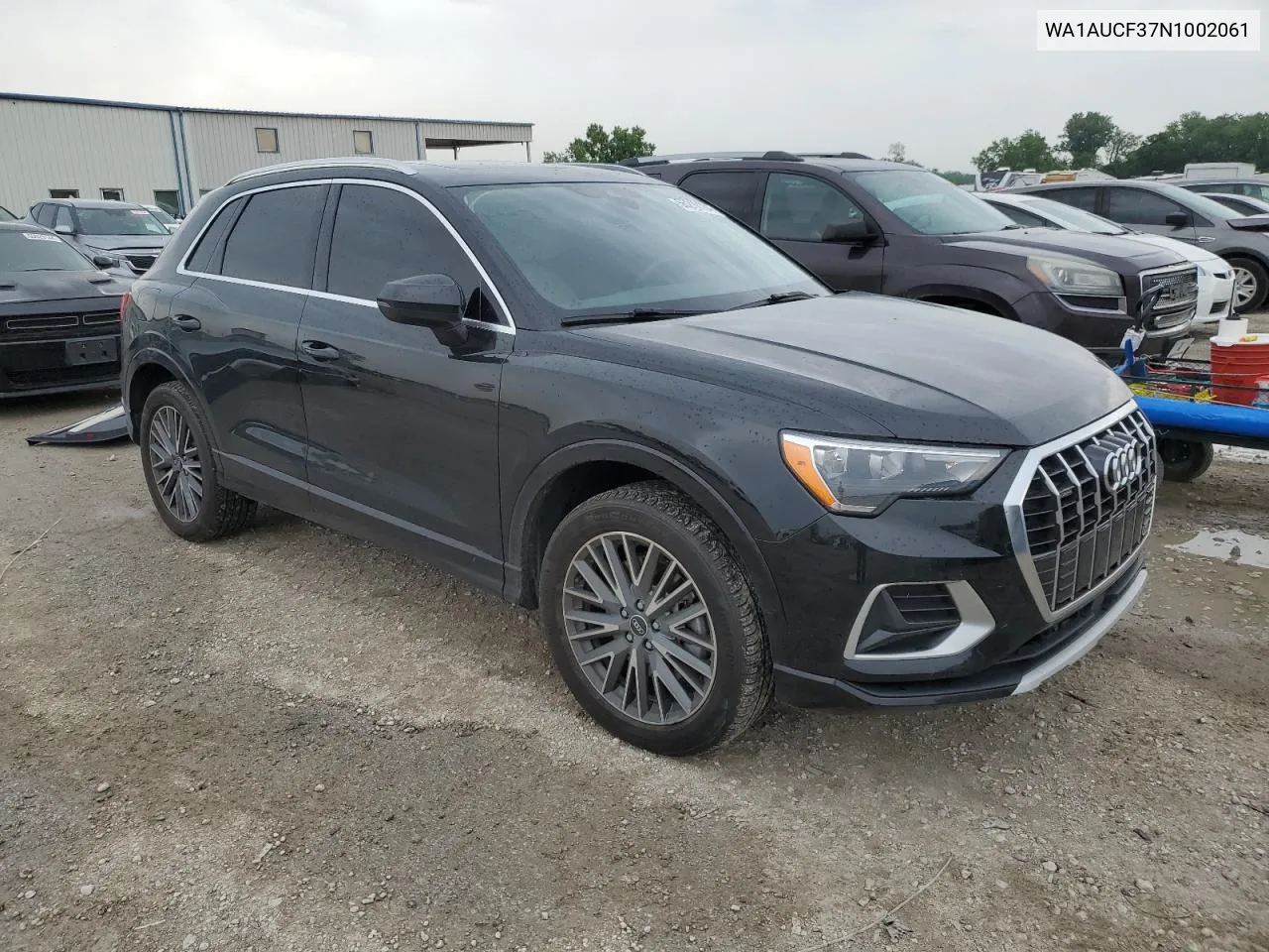 2022 Audi Q3 Premium 40 VIN: WA1AUCF37N1002061 Lot: 55210104