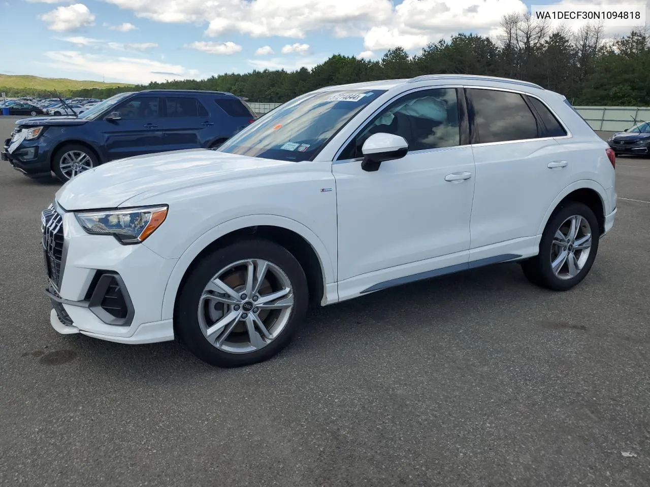 2022 Audi Q3 Premium S Line 45 VIN: WA1DECF30N1094818 Lot: 57214844