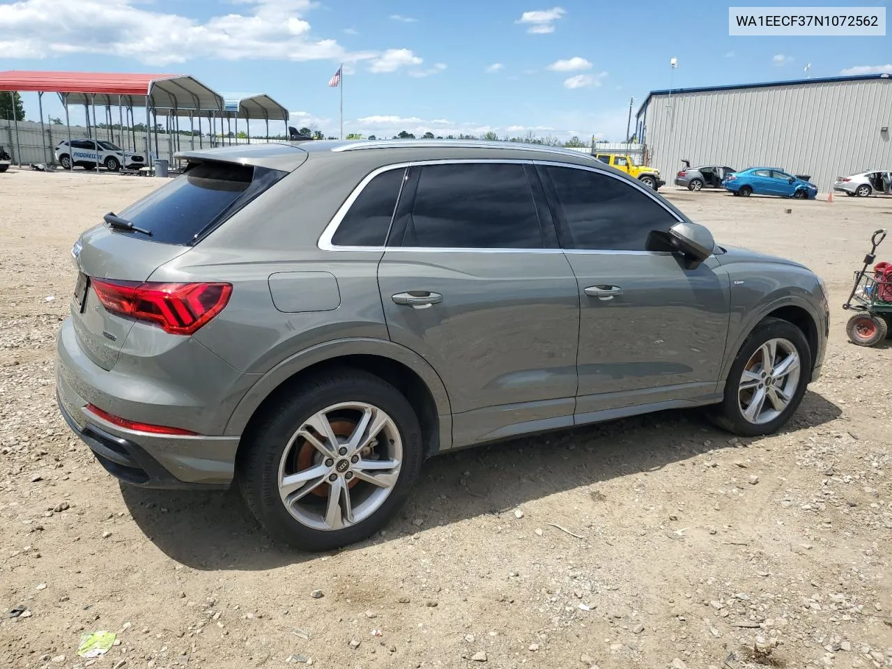 2022 Audi Q3 Premium Plus S Line 45 VIN: WA1EECF37N1072562 Lot: 59226694