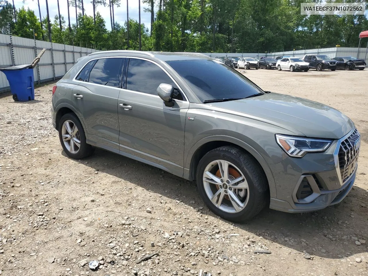 2022 Audi Q3 Premium Plus S Line 45 VIN: WA1EECF37N1072562 Lot: 59226694