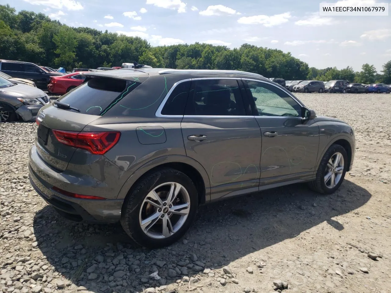 WA1EECF34N1067979 2022 Audi Q3 Premium Plus S Line 45