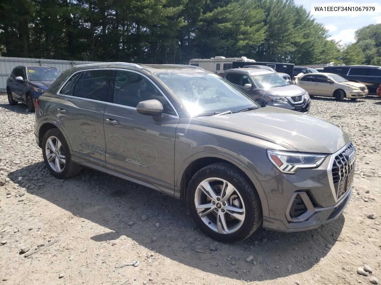 2022 Audi Q3 Premium Plus S Line 45 VIN: WA1EECF34N1067979 Lot: 61455194