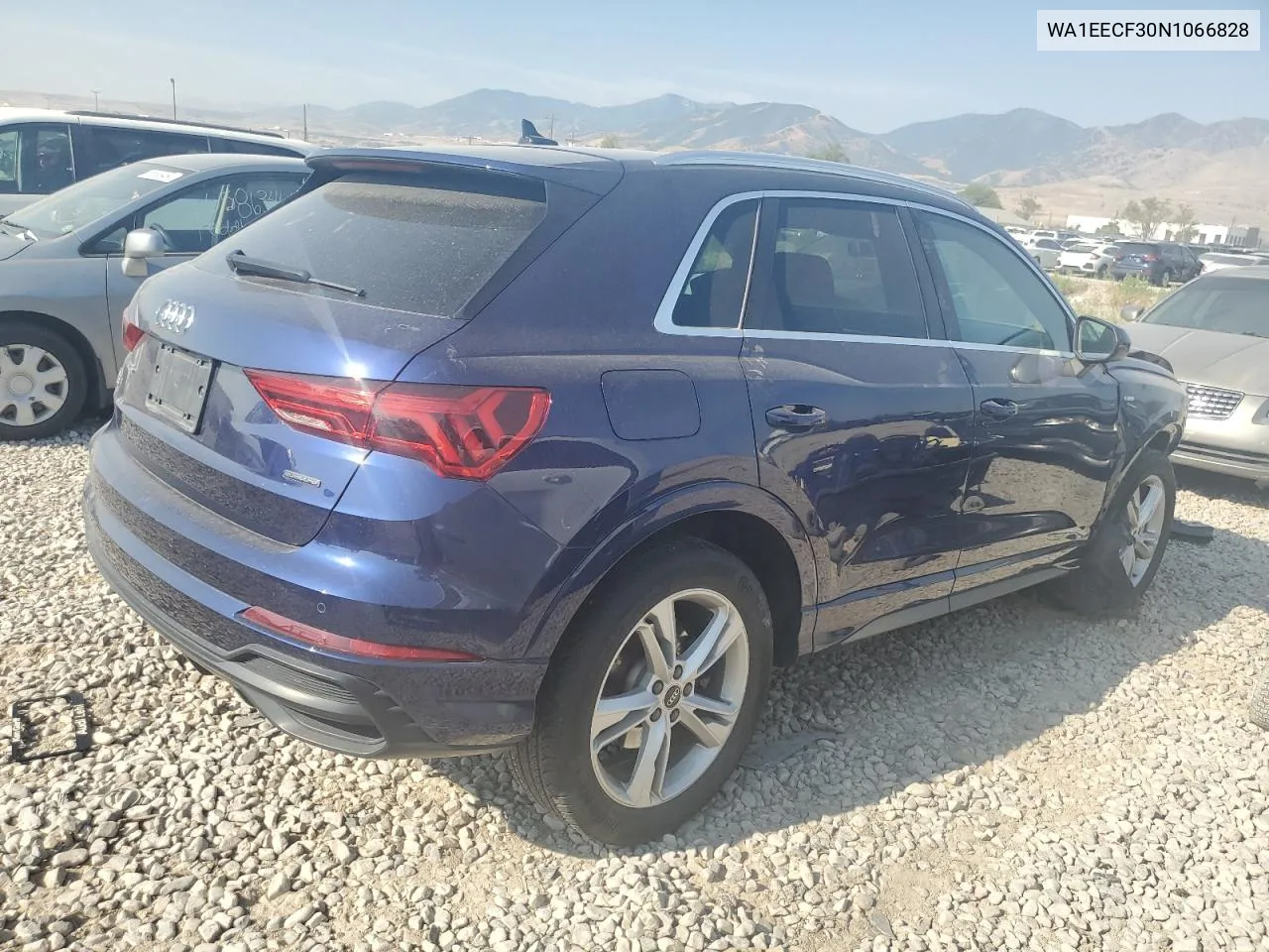 2022 Audi Q3 Premium Plus S Line 45 VIN: WA1EECF30N1066828 Lot: 65443054