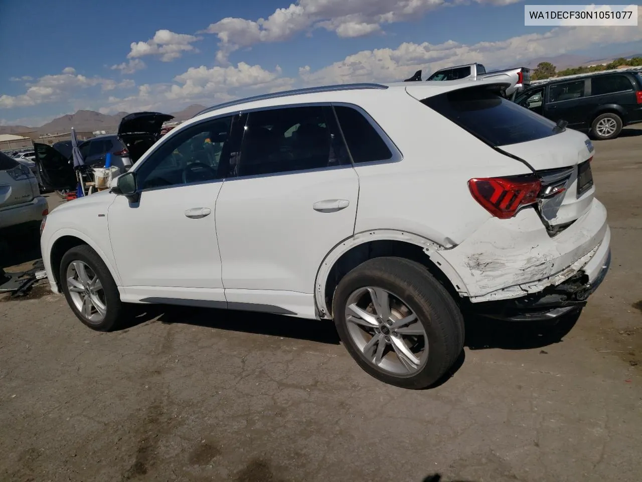 2022 Audi Q3 Premium S Line 45 VIN: WA1DECF30N1051077 Lot: 68765574