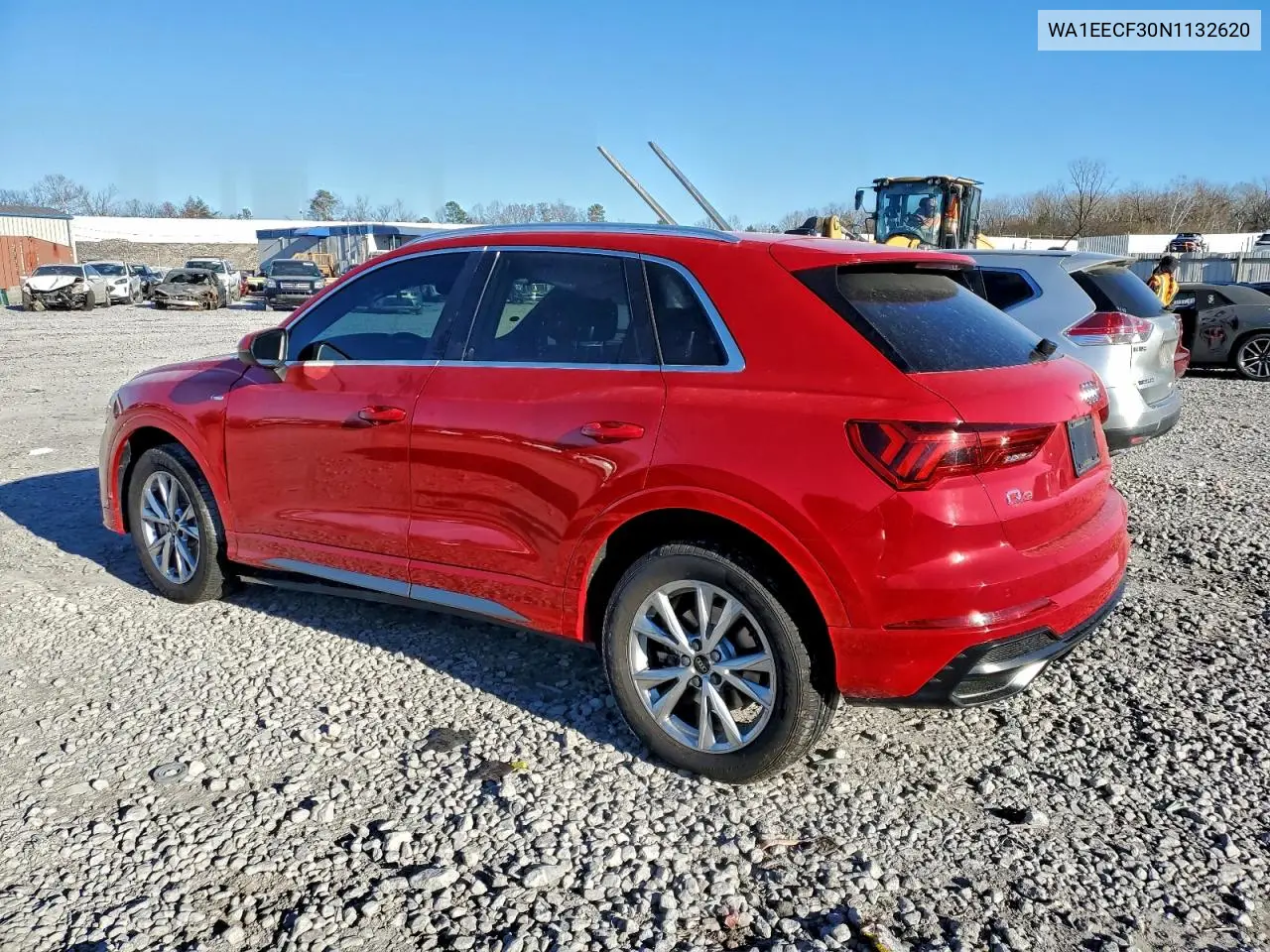 WA1EECF30N1132620 2022 Audi Q3 Premium Plus S Line 45