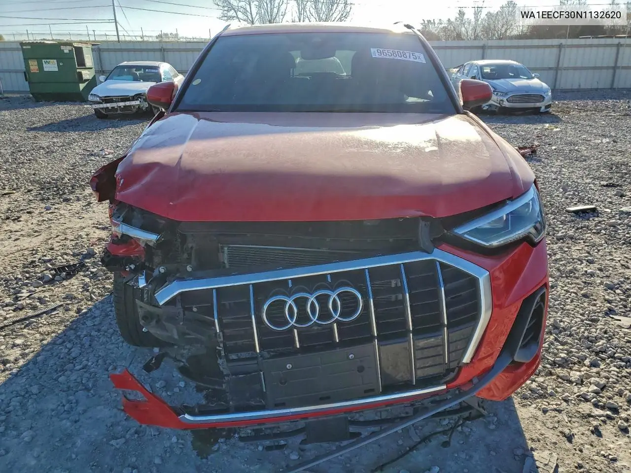 WA1EECF30N1132620 2022 Audi Q3 Premium Plus S Line 45