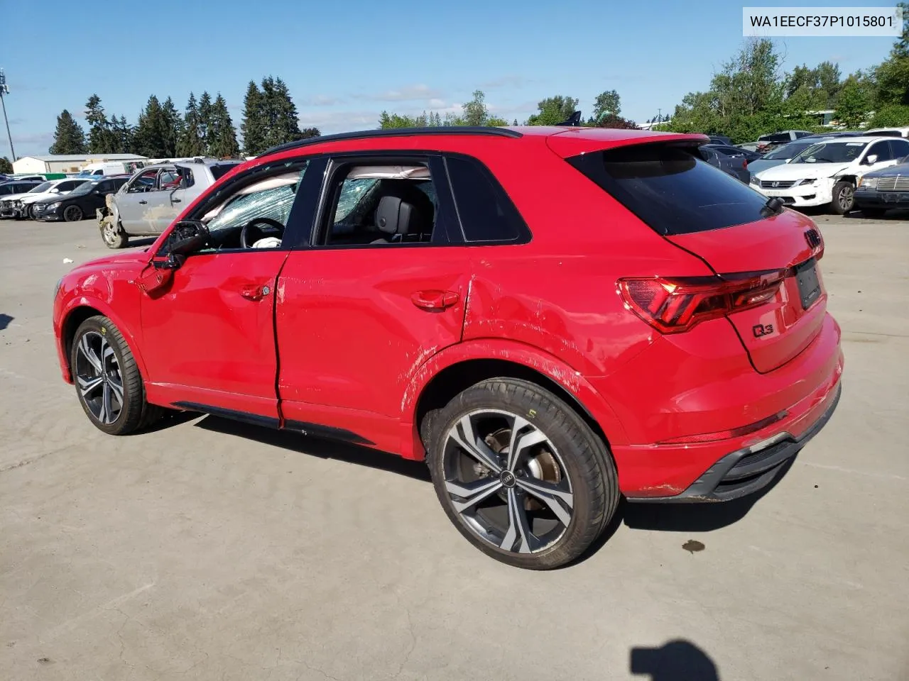 2023 Audi Q3 Premium Plus S Line 45 VIN: WA1EECF37P1015801 Lot: 54522724