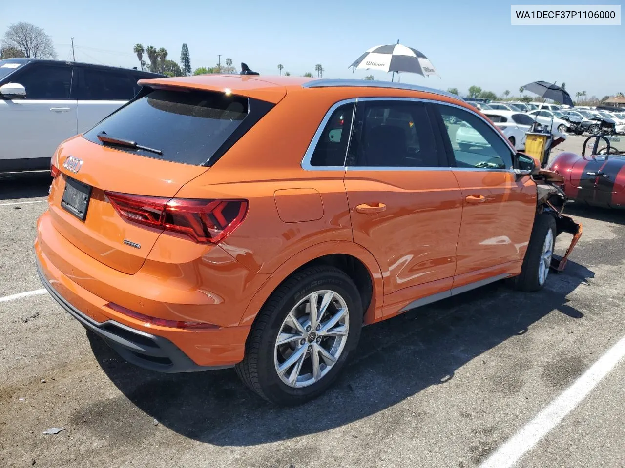 2023 Audi Q3 Premium S Line 45 VIN: WA1DECF37P1106000 Lot: 54634094