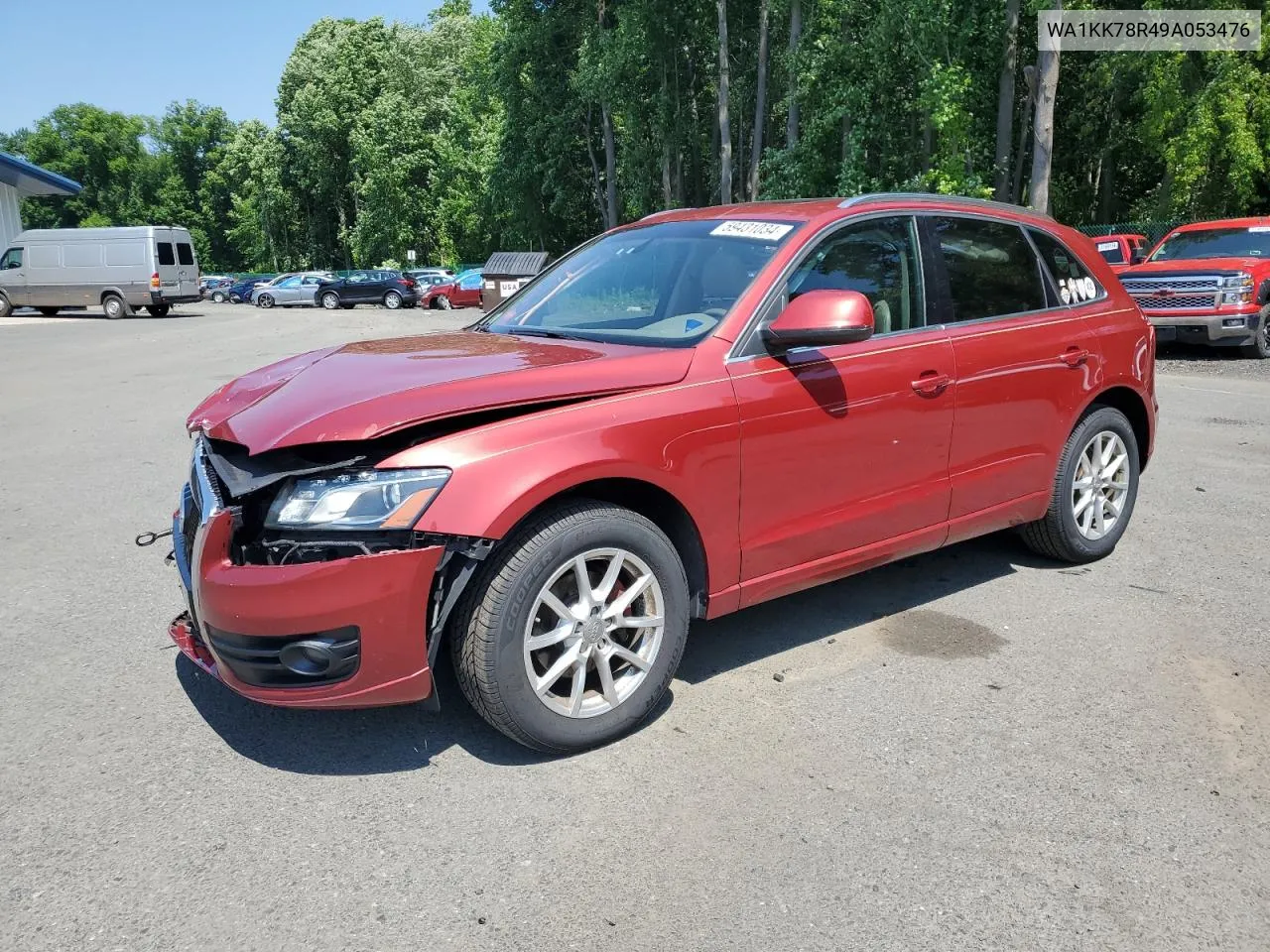 2009 Audi Q5 3.2 VIN: WA1KK78R49A053476 Lot: 59431034