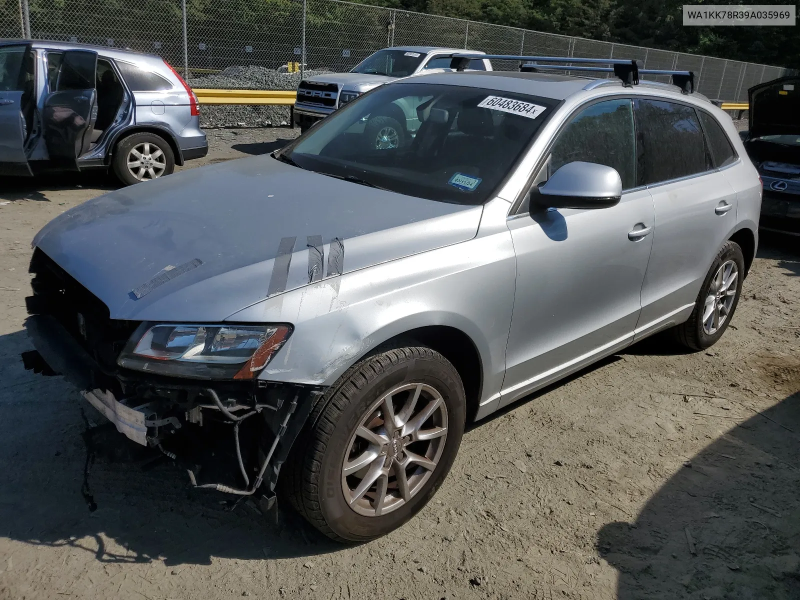 2009 Audi Q5 3.2 VIN: WA1KK78R39A035969 Lot: 60483684