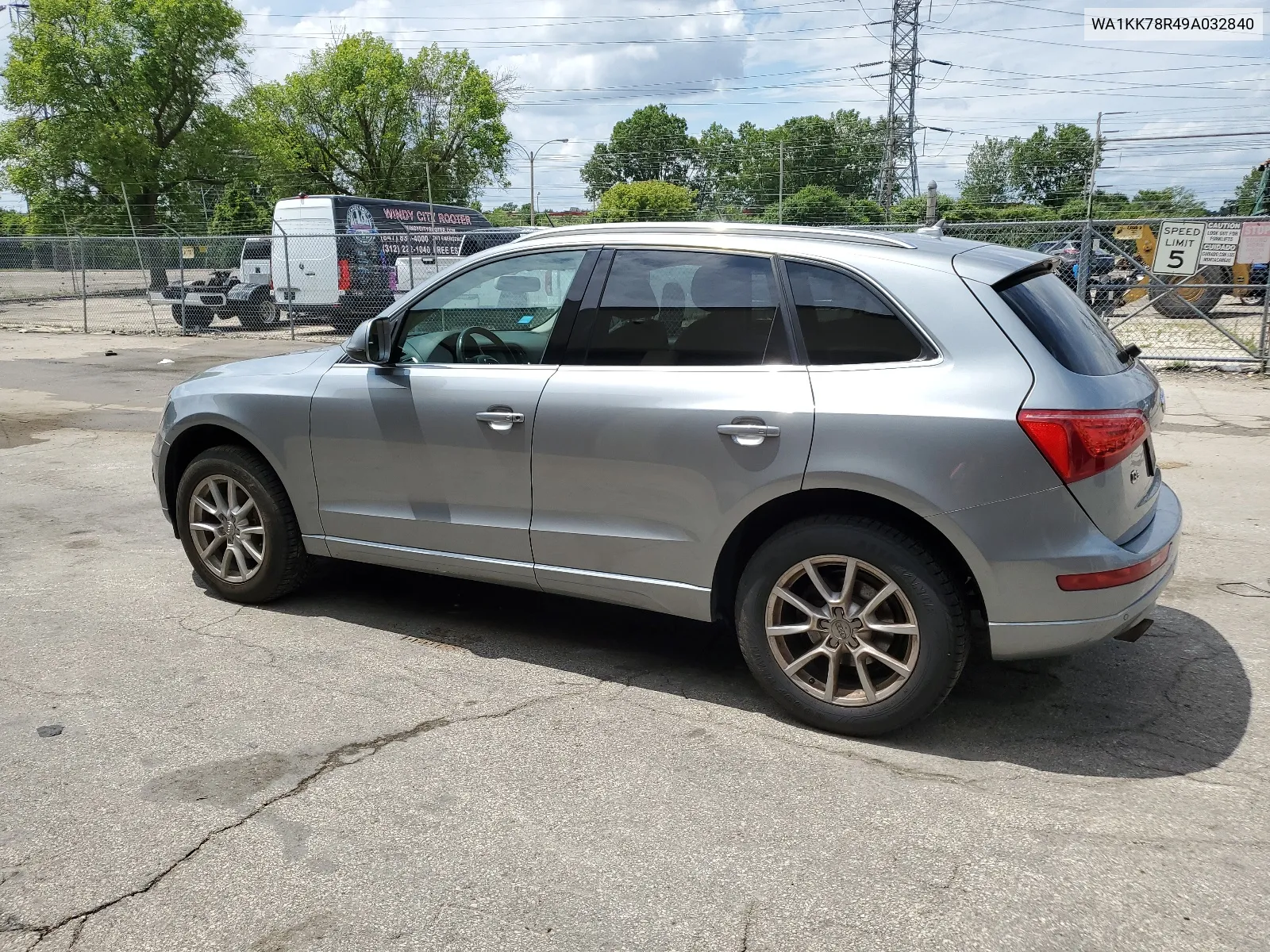 2009 Audi Q5 3.2 VIN: WA1KK78R49A032840 Lot: 62109614