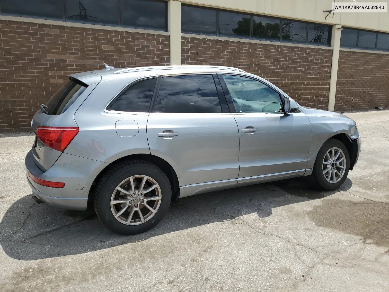 2009 Audi Q5 3.2 VIN: WA1KK78R49A032840 Lot: 62109614