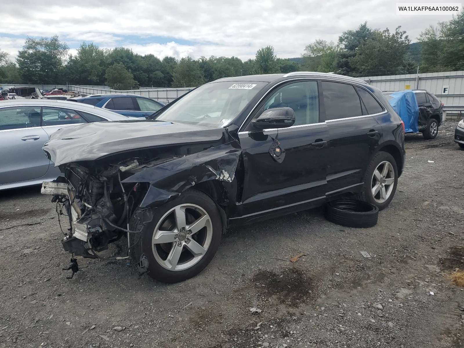 2010 Audi Q5 Premium Plus VIN: WA1LKAFP6AA100062 Lot: 62590414