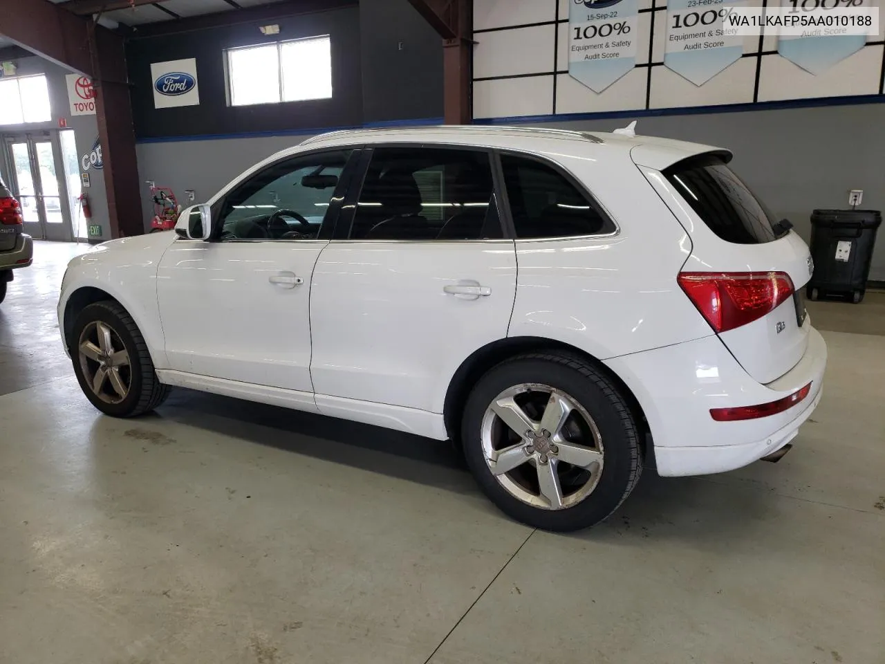 WA1LKAFP5AA010188 2010 Audi Q5 Premium Plus