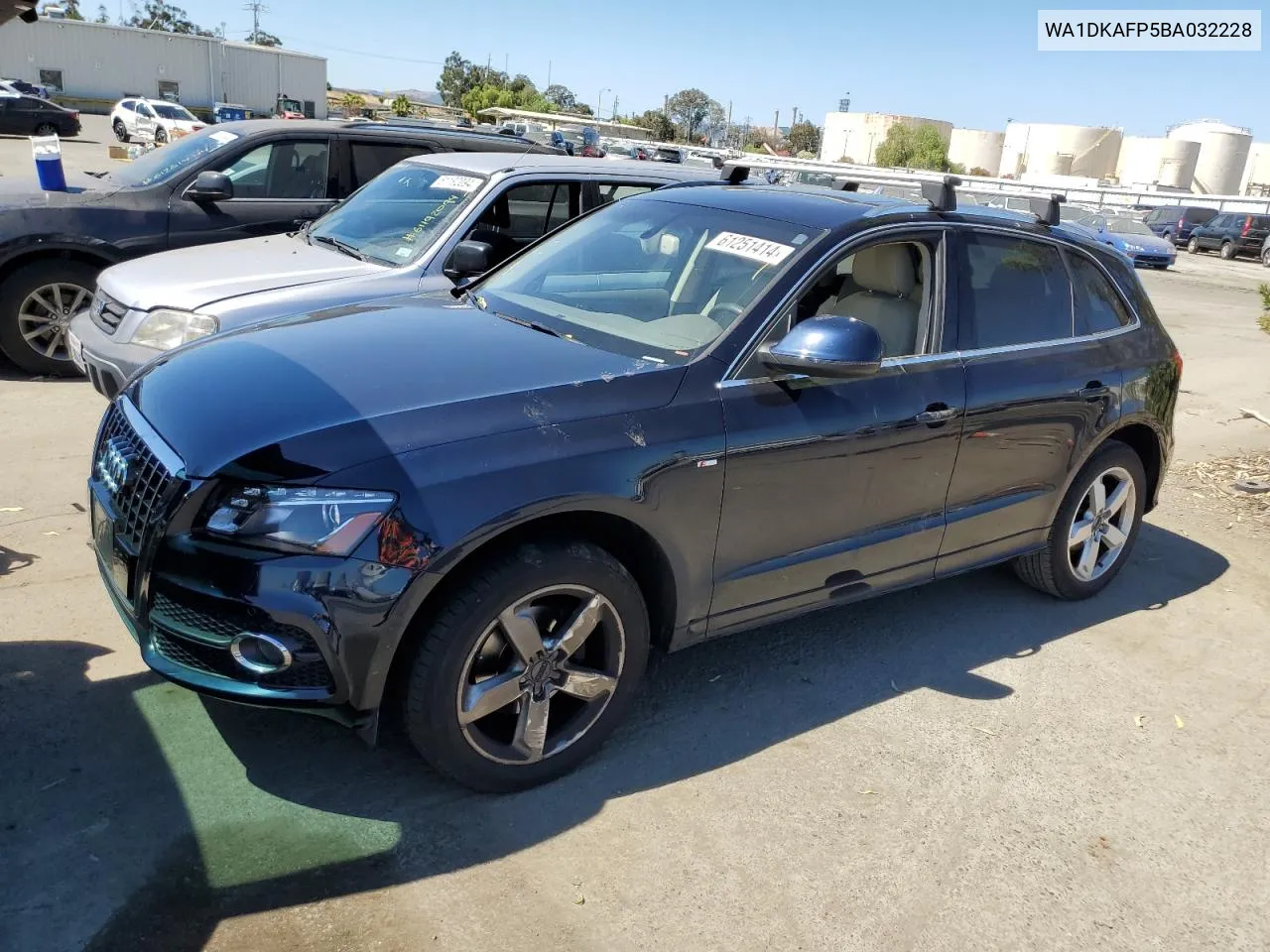 2011 Audi Q5 Premium Plus VIN: WA1DKAFP5BA032228 Lot: 61251414