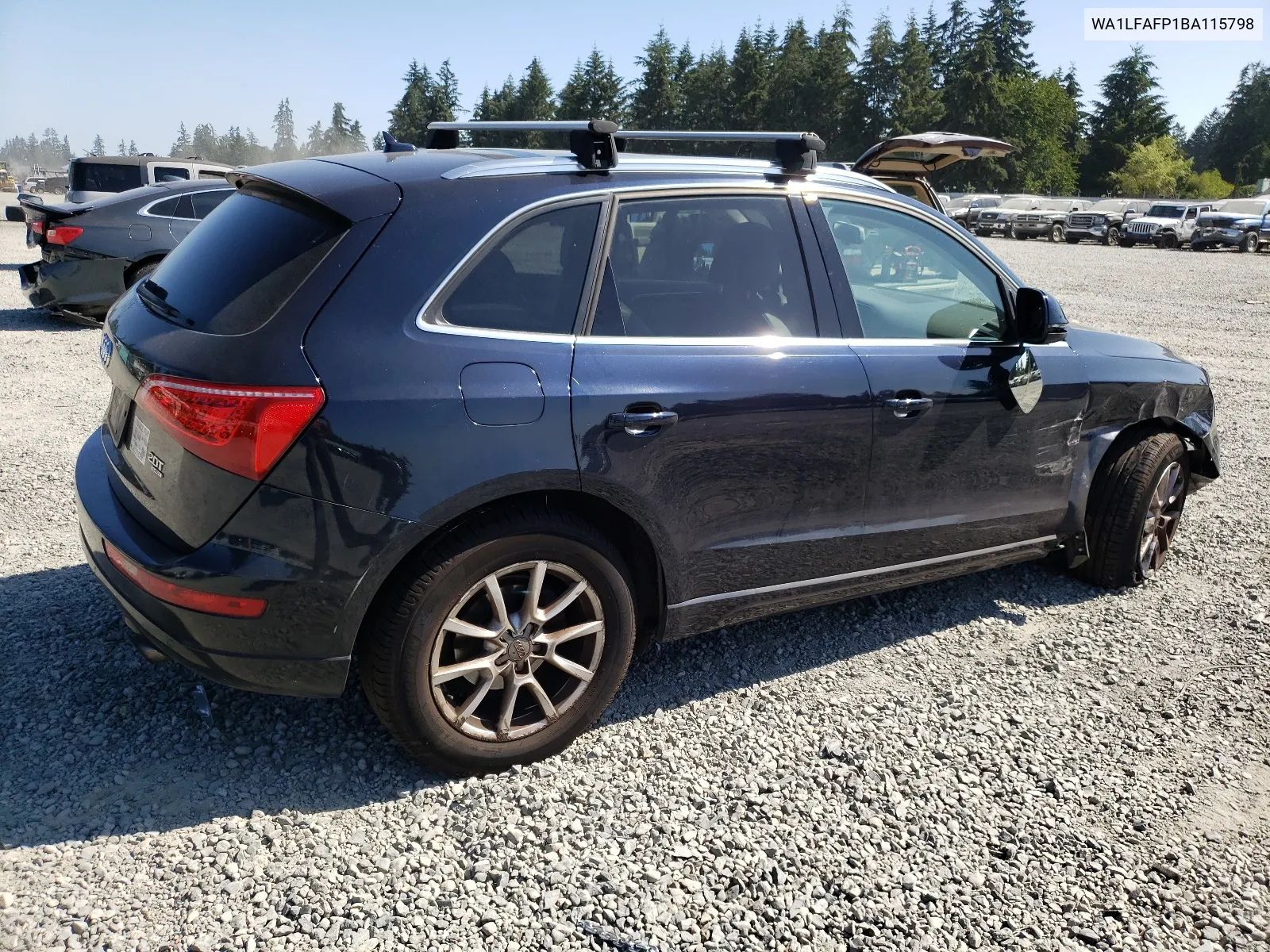 2011 Audi Q5 Premium Plus VIN: WA1LFAFP1BA115798 Lot: 61963314