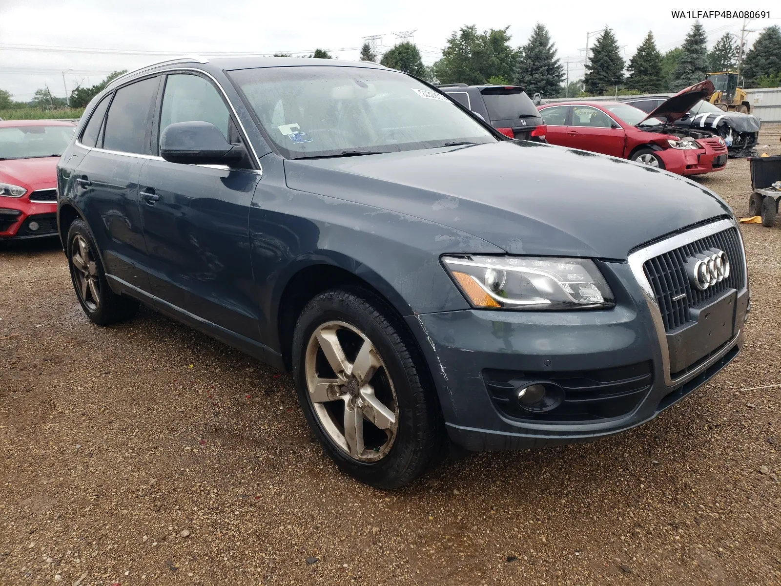 2011 Audi Q5 Premium Plus VIN: WA1LFAFP4BA080691 Lot: 62322674