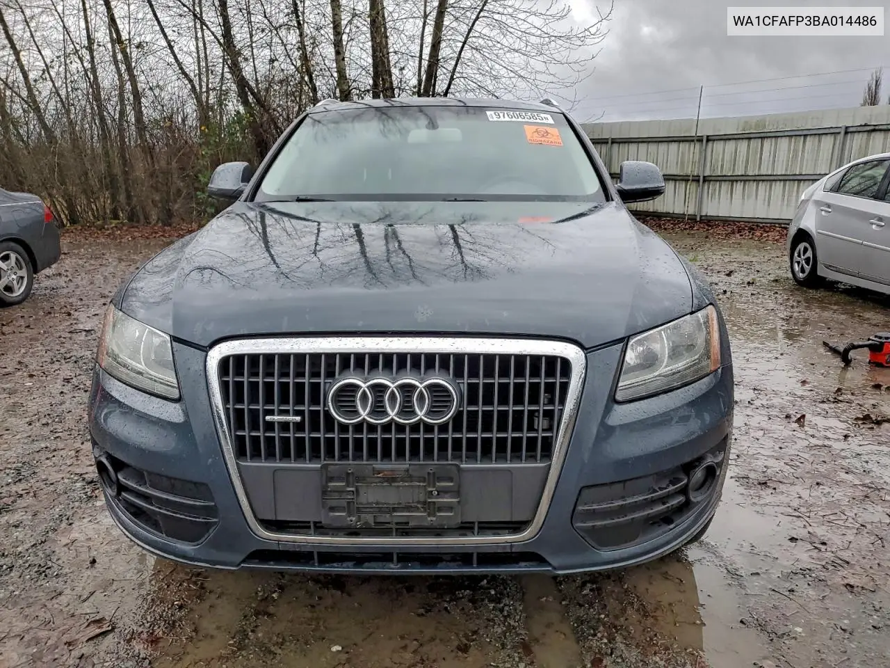 WA1CFAFP3BA014486 2011 Audi Q5 Premium