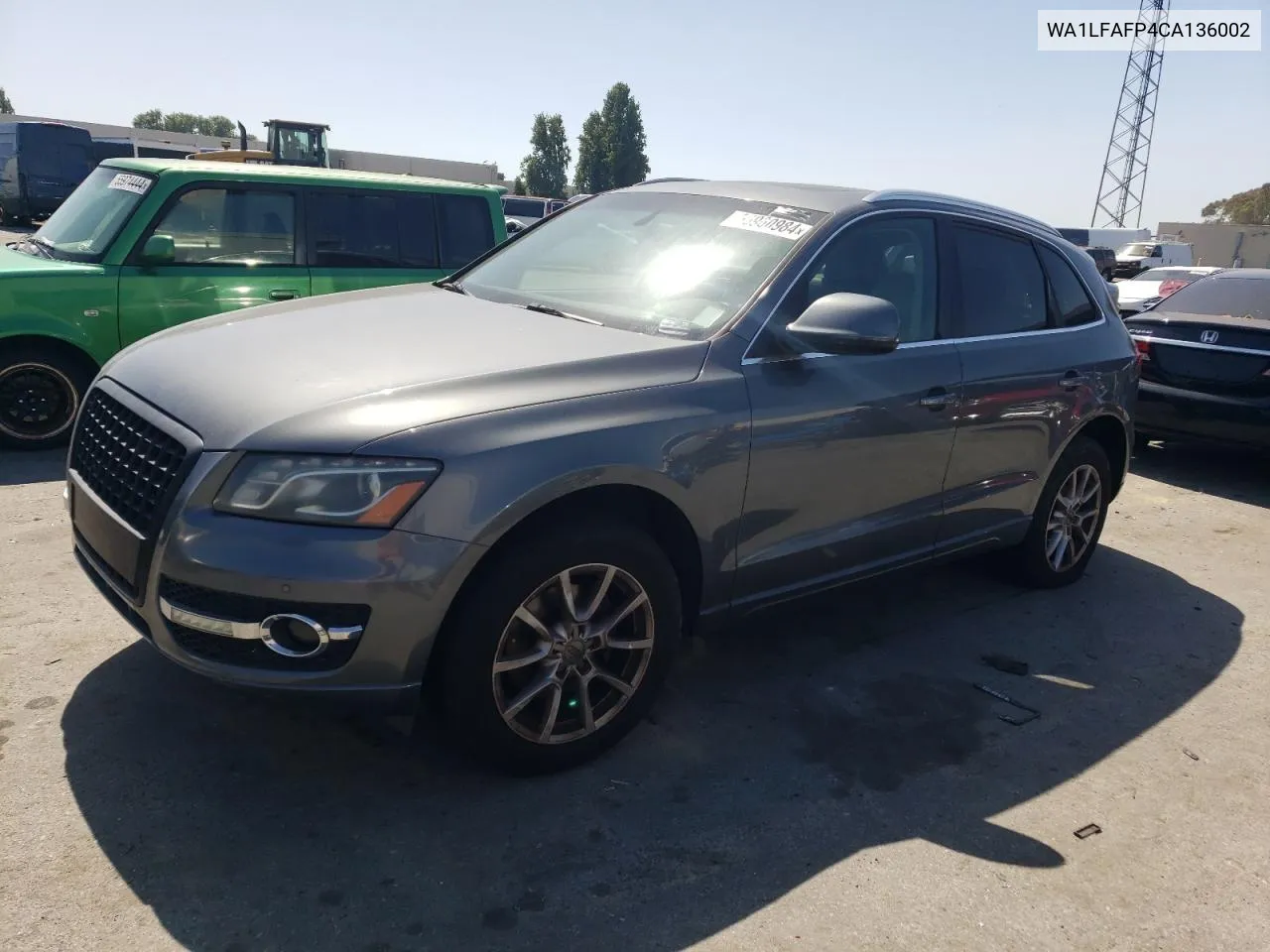 2012 Audi Q5 Premium Plus VIN: WA1LFAFP4CA136002 Lot: 55960984