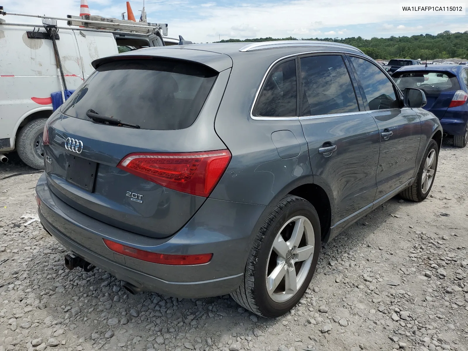 2012 Audi Q5 Premium Plus VIN: WA1LFAFP1CA115012 Lot: 57602084