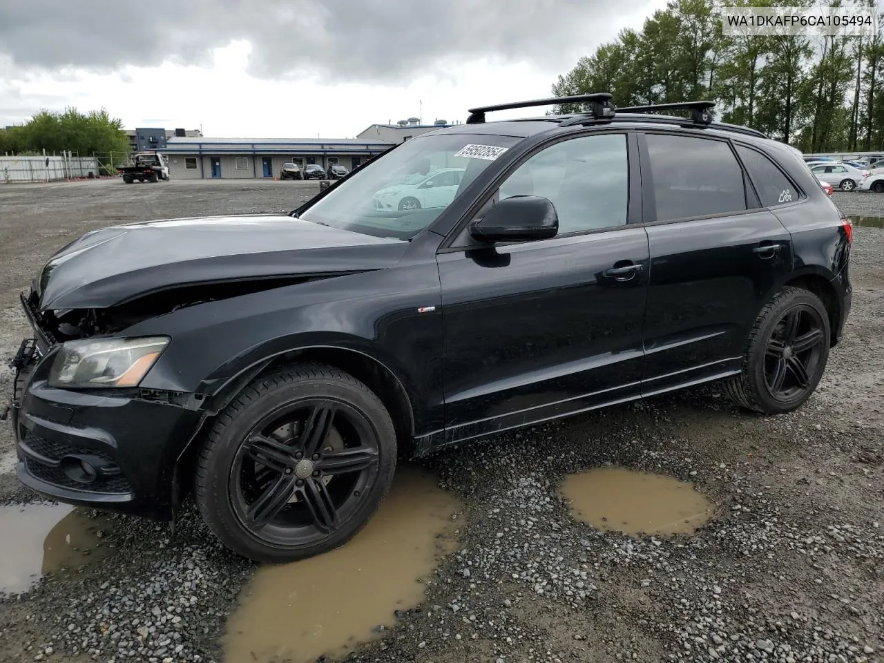 2012 Audi Q5 Premium Plus VIN: WA1DKAFP6CA105494 Lot: 59502854