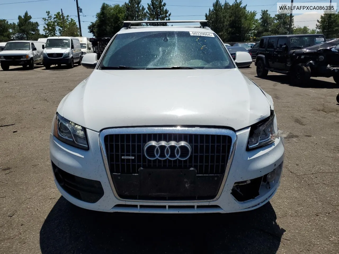 WA1LFAFPXCA086335 2012 Audi Q5 Premium Plus