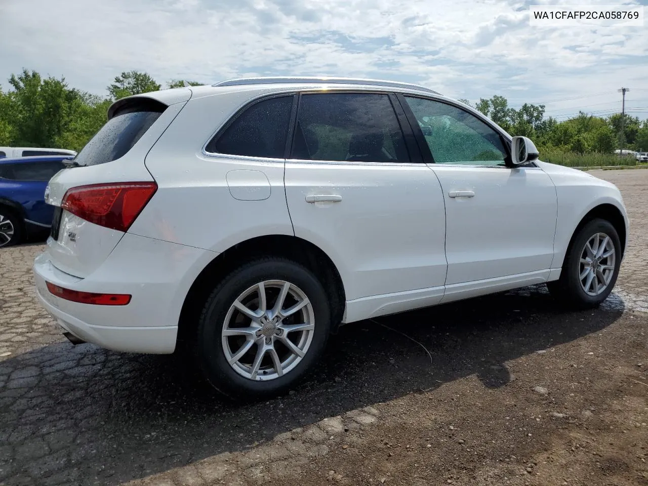 2012 Audi Q5 Premium VIN: WA1CFAFP2CA058769 Lot: 61843034