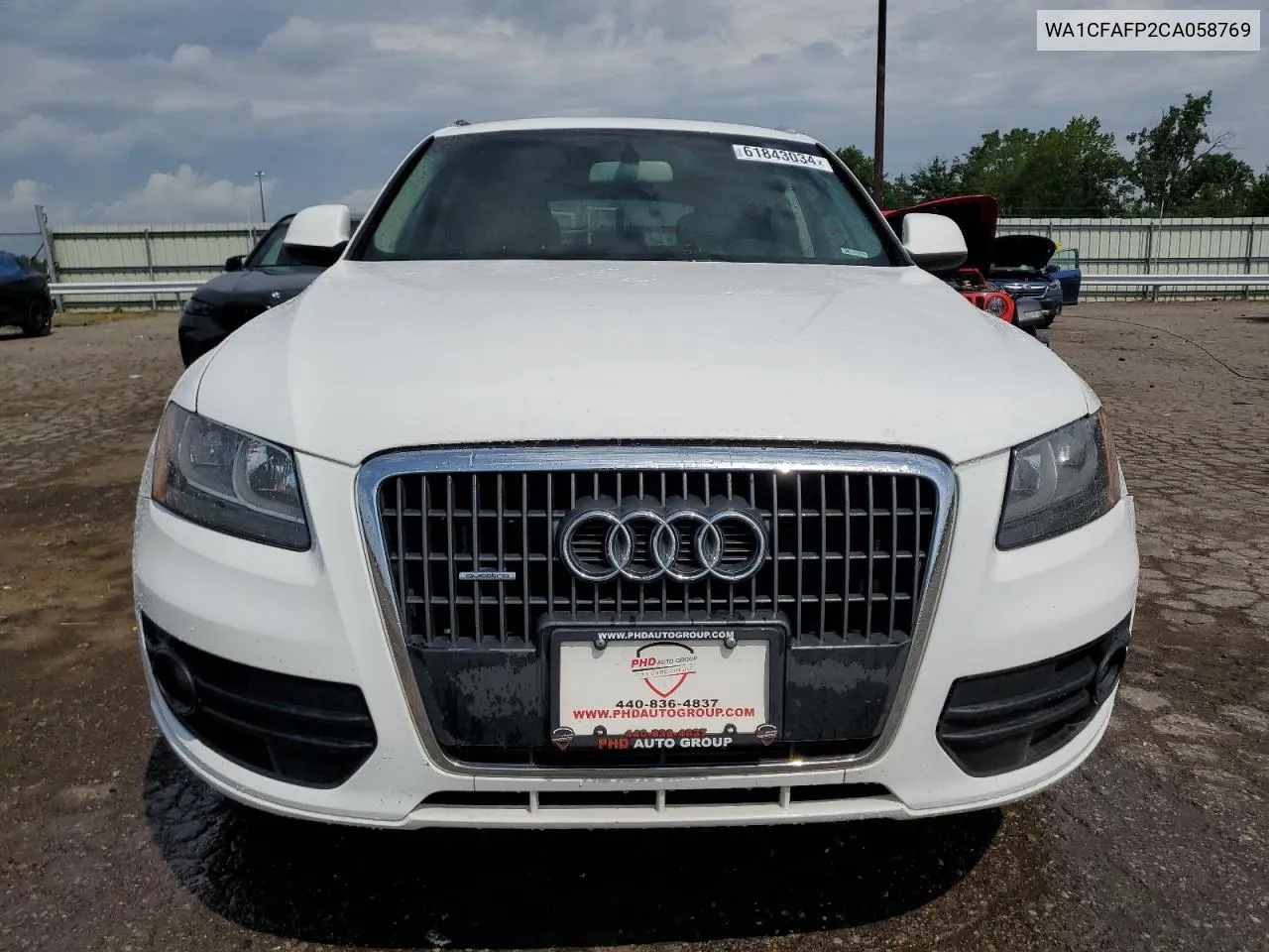 WA1CFAFP2CA058769 2012 Audi Q5 Premium