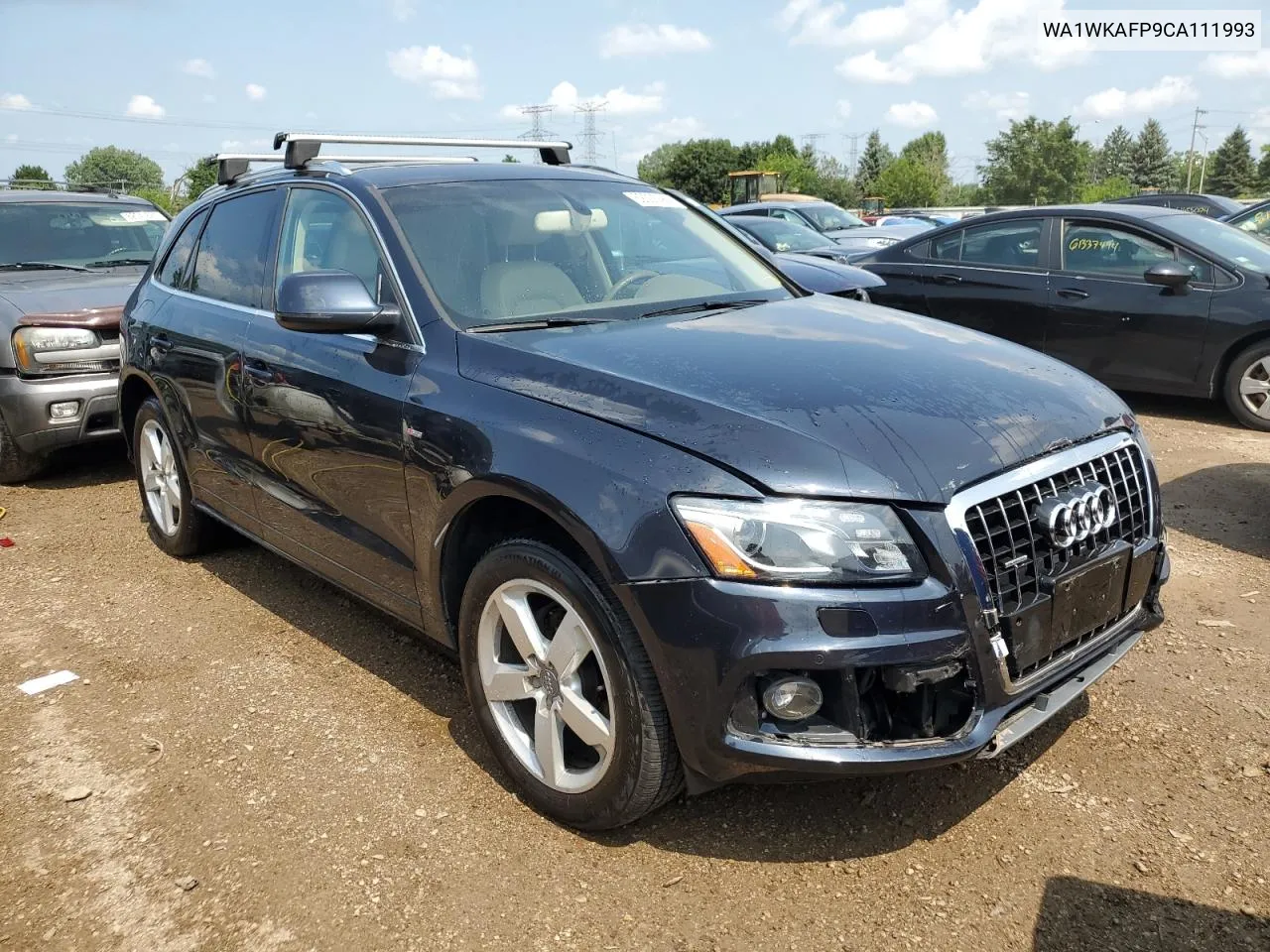 2012 Audi Q5 Prestige VIN: WA1WKAFP9CA111993 Lot: 62020484