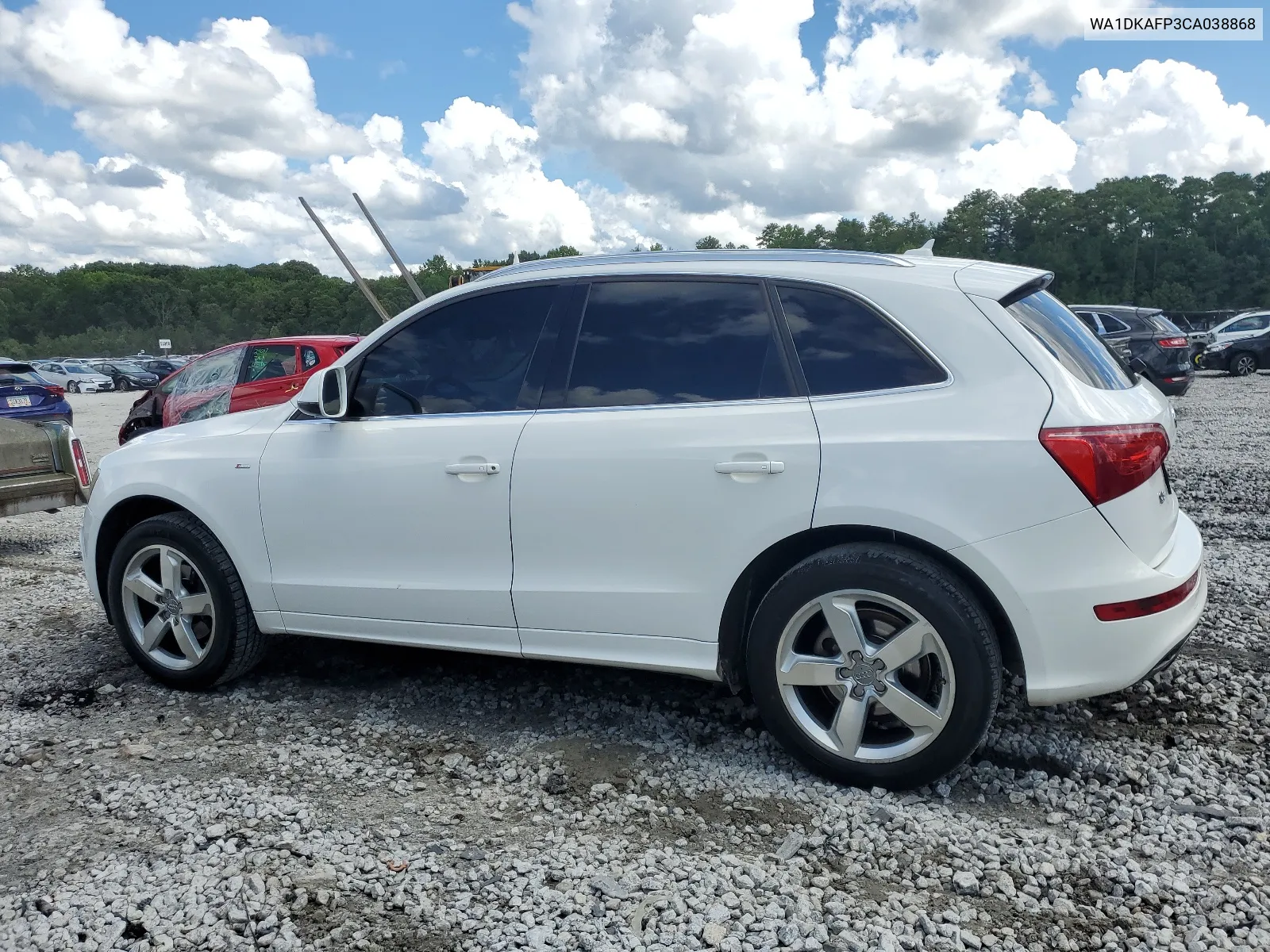 2012 Audi Q5 Premium Plus VIN: WA1DKAFP3CA038868 Lot: 64447414