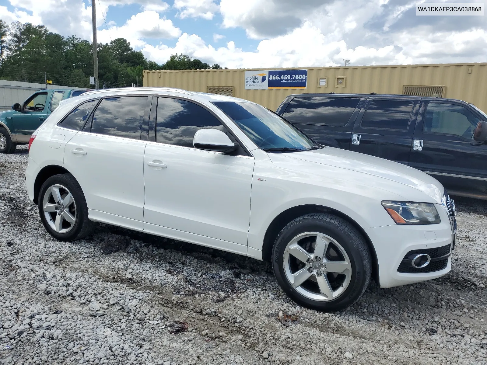 2012 Audi Q5 Premium Plus VIN: WA1DKAFP3CA038868 Lot: 64447414