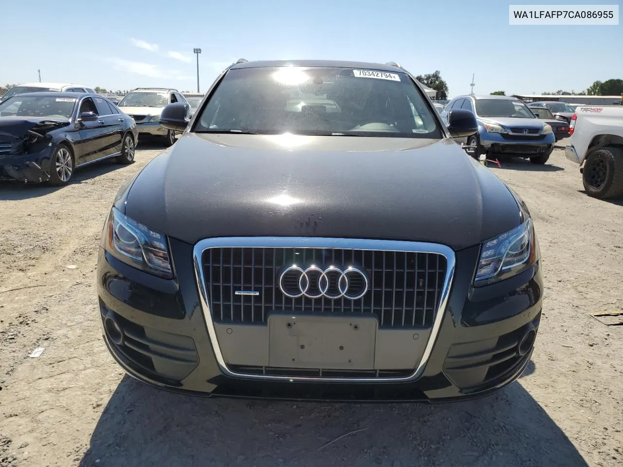 2012 Audi Q5 Premium Plus VIN: WA1LFAFP7CA086955 Lot: 70342794