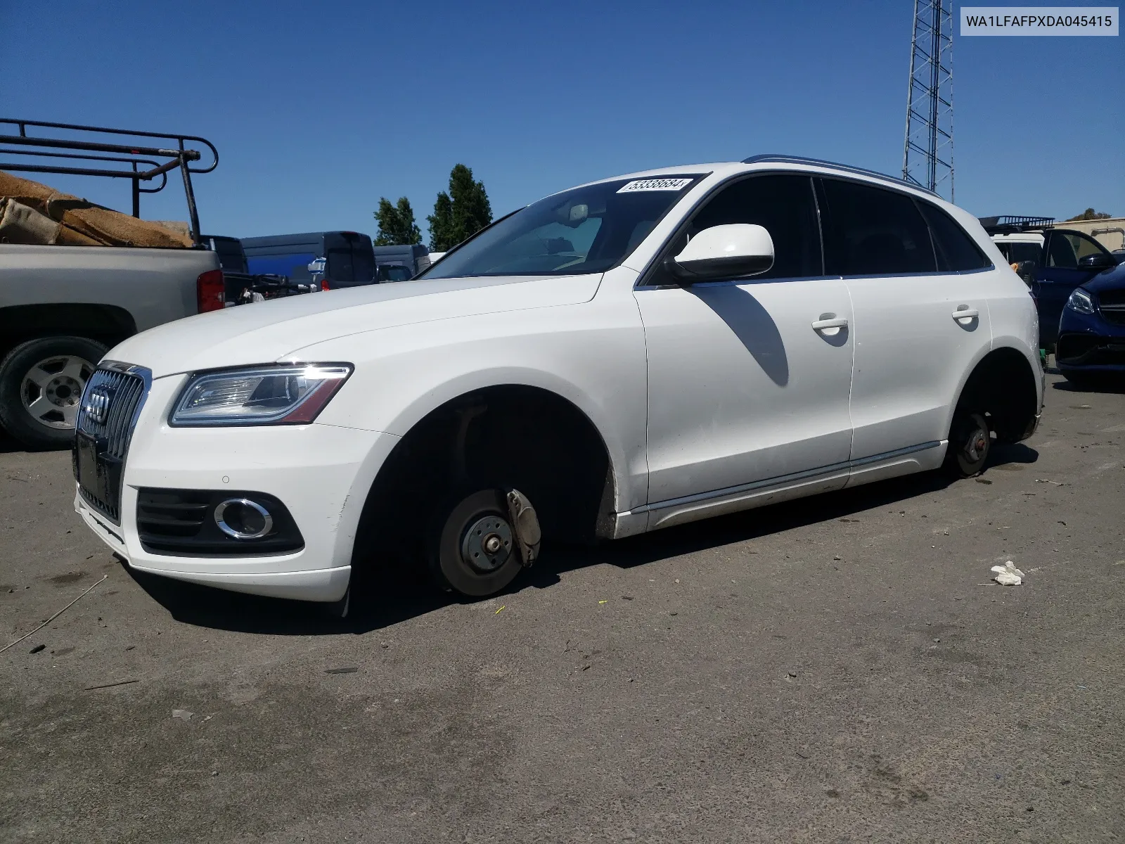 2013 Audi Q5 Premium Plus VIN: WA1LFAFPXDA045415 Lot: 53338684