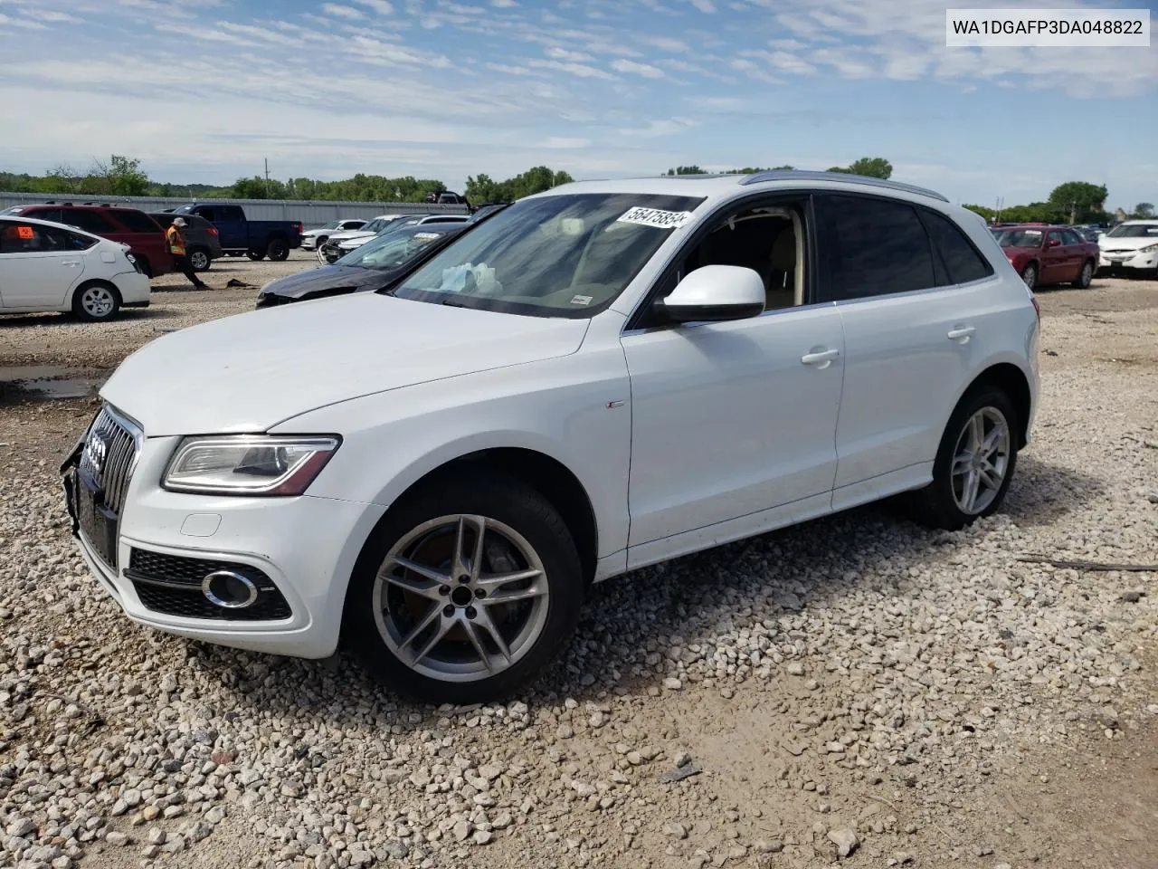 2013 Audi Q5 Premium Plus VIN: WA1DGAFP3DA048822 Lot: 56475854