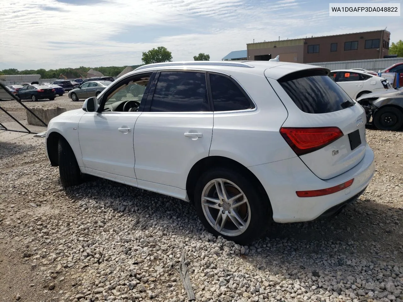 WA1DGAFP3DA048822 2013 Audi Q5 Premium Plus