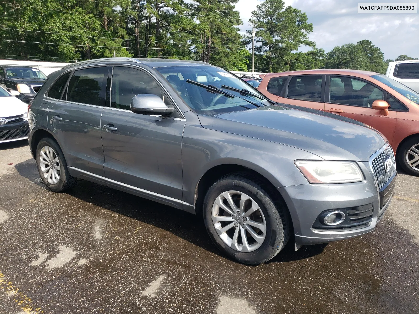 2013 Audi Q5 Premium VIN: WA1CFAFP9DA085890 Lot: 59530554