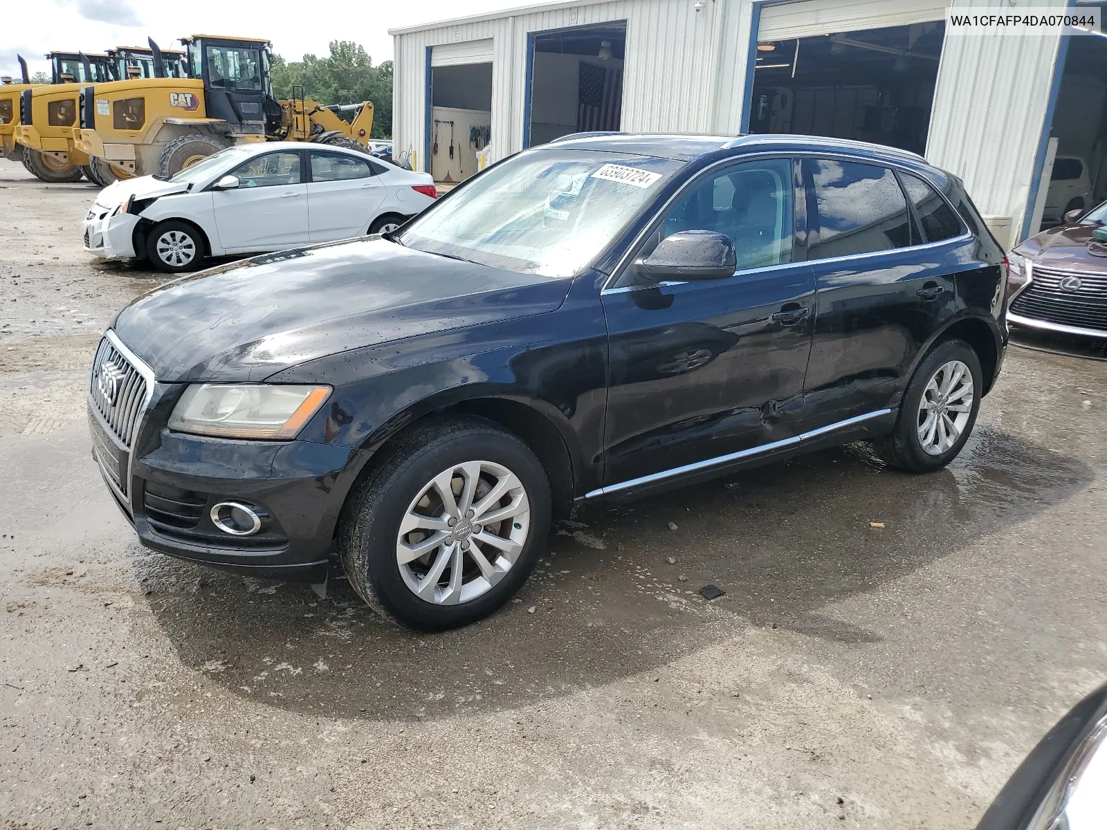 2013 Audi Q5 Premium VIN: WA1CFAFP4DA070844 Lot: 63903724