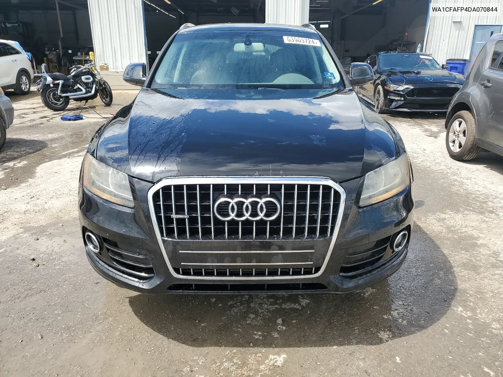 2013 Audi Q5 Premium VIN: WA1CFAFP4DA070844 Lot: 63903724