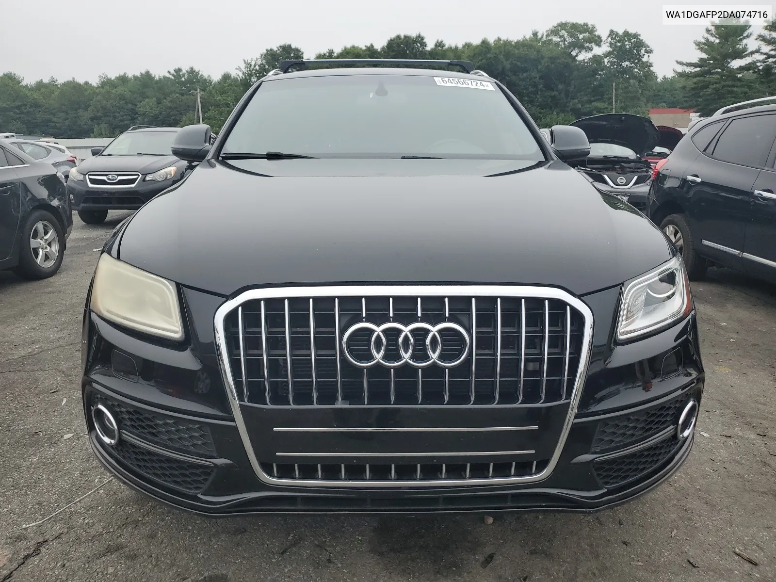 2013 Audi Q5 Premium Plus VIN: WA1DGAFP2DA074716 Lot: 64566724