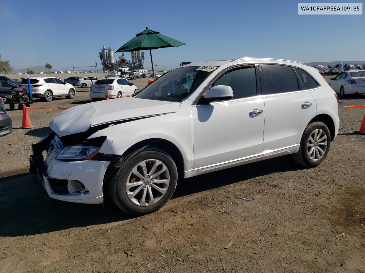 2014 Audi Q5 Premium VIN: WA1CFAFP5EA109135 Lot: 50367784