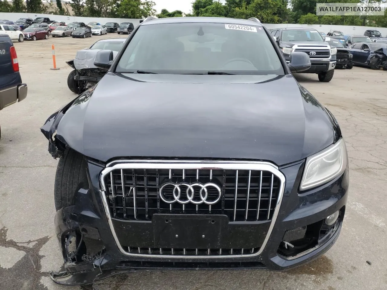 WA1LFAFP1EA127003 2014 Audi Q5 Premium Plus