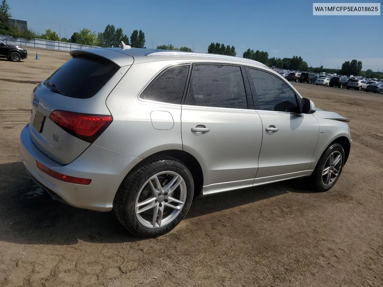 2014 Audi Q5 Progressiv VIN: WA1MFCFP5EA018625 Lot: 61077244