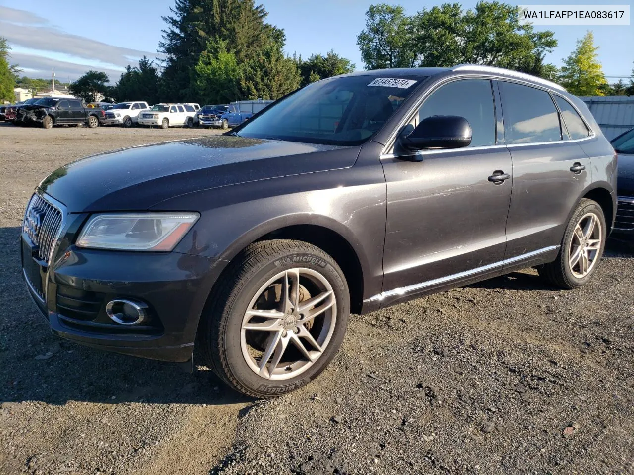 2014 Audi Q5 Premium Plus VIN: WA1LFAFP1EA083617 Lot: 61457974