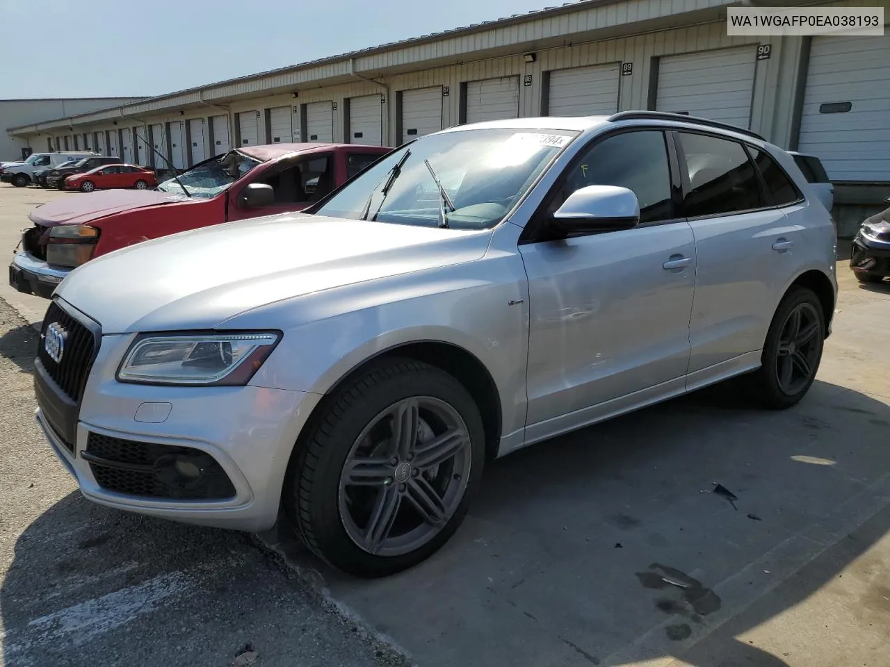 2014 Audi Q5 Prestige VIN: WA1WGAFP0EA038193 Lot: 61719394