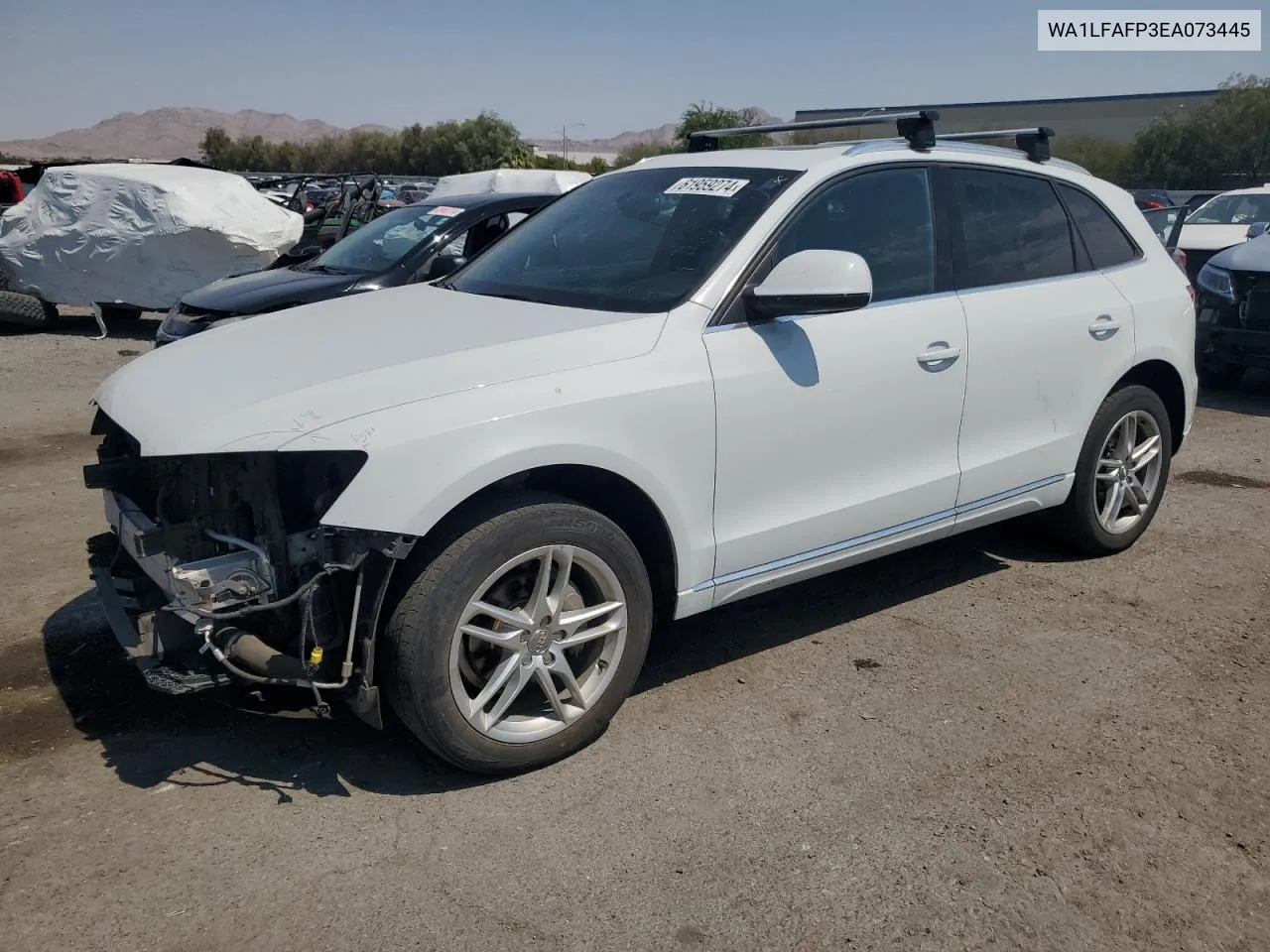 WA1LFAFP3EA073445 2014 Audi Q5 Premium Plus