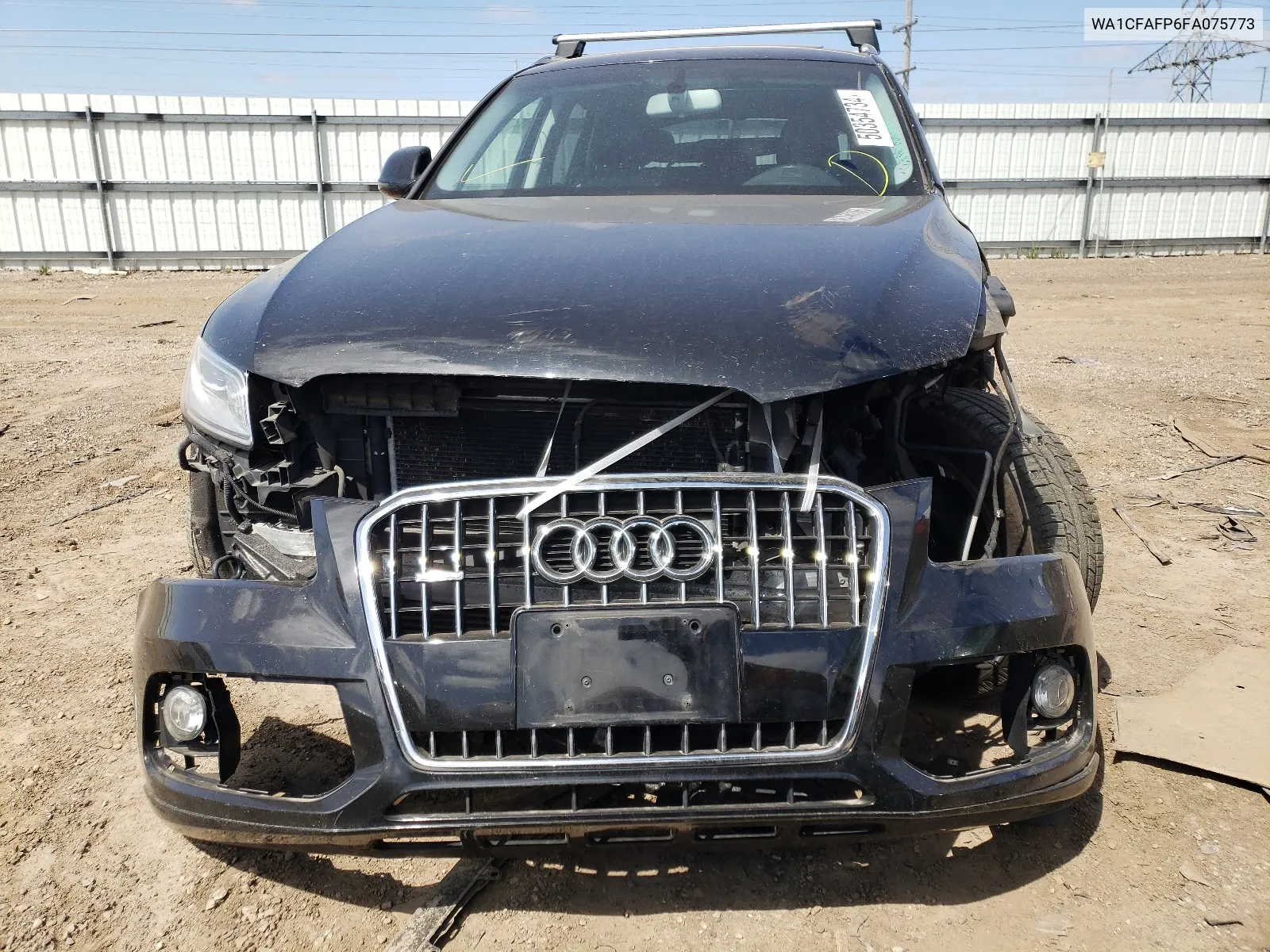 2015 Audi Q5 Premium VIN: WA1CFAFP6FA075773 Lot: 50354734